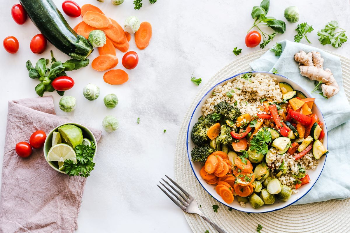 fruits & vegetables salad