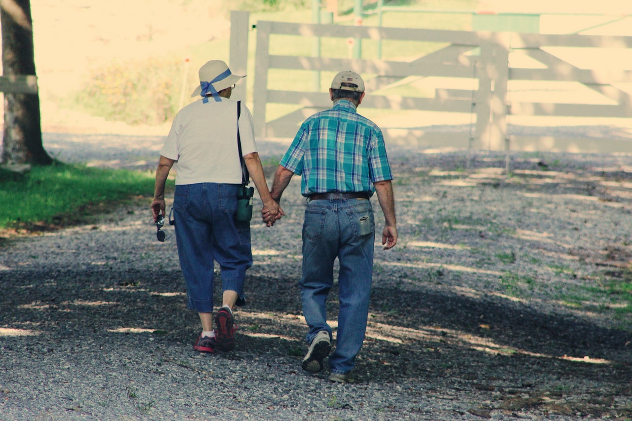 an old couple