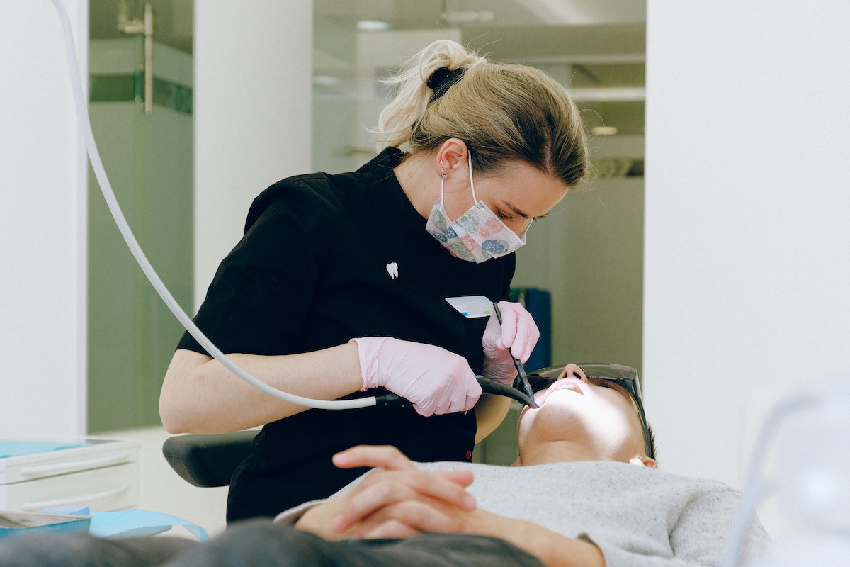 dentist treating a patient