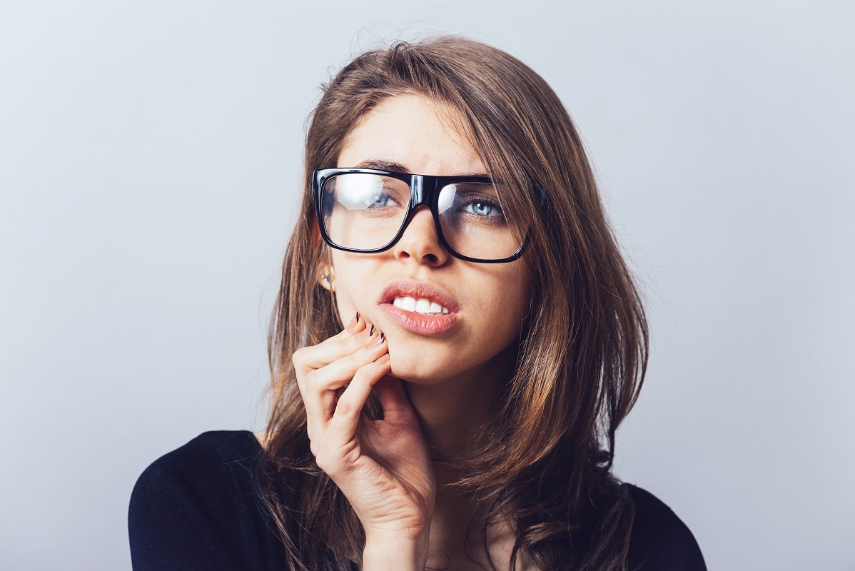 woman suffering from toothache